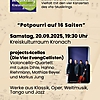 Konzertankündigung des vhs Musikrings Kronach 2025