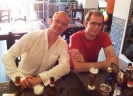Mathias und Hanno in Albufeira. (Foto: Archiv)