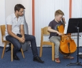 Mit Markus beim Cello- und Kammermusik-Workshop der Vier EvangCellisten (21. & 22.07.2013) innerhalb der 