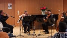 Giorgi Kalandarishvili, Anna Kaczmarek-Kalandarishvili, Anton Bonev & Tamara Melikian beim Großen Abschlusskonzert der 