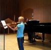 Während des dreitägigen Workshops der Vier EvangCellisten innerhalb der 