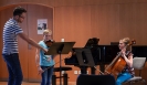 Mit Markus während des dreitägigen Workshops der Vier EvangCellisten innerhalb der 