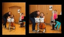 Mit Mathias während des dreitägigen Workshops der Vier EvangCellisten innerhalb der 