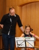Mit Mathias während des dreitägigen Workshops der Vier EvangCellisten innerhalb der 