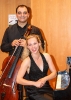 Das Duo Zmeck- Ahmadieh nach dessen Sonatenabend zum Richard-Strauss-Jahr innerhalb der 