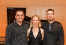 Markus mit dem Duo Zmeck- Ahmadieh nach dessen Sonatenabend zum Richard-Strauss-Jahr innerhalb der 