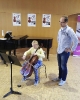 Mathias während der Cello- und Kammermusikkurse innerhalb der 