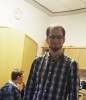 Mit Hanno bei der Pause während des Cello-Orchester-Workshops innerhalb der 