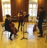 Mit Markus während der Cello- und Kammermusikkurse innerhalb der 
