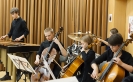 Bows'n'Beats 2016 (Elias Millitzer, Elisa Siebert, Alnina Hannweber, Hannes Goller, Jakob Böger, Jonathan Hoffmann, Samuel Wolfram & Oskar Heimke) bei ihrem Auftritt im Ensemble-Konzert am 30.10.2016 innerhalb der 