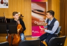 Mit Markus während der Cello- und Kammermusikkurse innerhalb der 