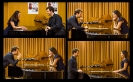 Florian Bischof (Vc) & Karina Habuchiya (Kl) nach ihrem Duokonzert innerhalb  der 