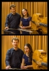 Florian Bischof (Vc) & Karina Habuchiya (Kl) nach ihrem Duokonzert innerhalb  der 