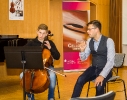 Mit Markus während der Cello- und Kammermusikkurse innerhalb der 