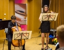 Beim Kursabschlusskonzert am 31.10.2016 innerhalb der 
