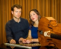 Florian Bischof (Vc) & Karina Habuchiya (Kl) nach ihrem Duokonzert innerhalb  der 