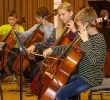 Beim Cello-Orchester-Workshop der 