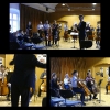 Mit Michael Falk bei der Abschlusspräsentation des Cello-Orchester-Workshops der 