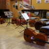 Vor dem Auftritt von 'Bows'n'Beats' innerhalb der 