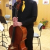 Markus vor dem 'Cellism-Release-Konzert' innerhalb der 
