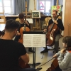 Registerproben beim Cello-Orchester-Workshop der 