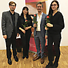 Markus mit Violetta Köhn, Michael Falk und Dorothea Weser nach dem Teilnehmerkonzert der 