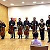 projects4cellos und Chie Honda nach dem Abschlusskonzert der 