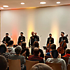 projects4cellos mit Harald Oeler beim Abschlusskonzert der 