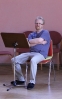 Der Komponist Wolfram Graf während unseren Aufnahmen zur CD 