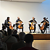 projects4cellos im Saal des Egerland-Museums Marktredwitz 2025 (Foto: Susanne Bieler / Archiv)