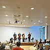 projects4cellos im Saal des Egerland-Museums Marktredwitz 2025 (Foto: Susanne Bieler / Archiv)