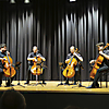 projects4cellos beim Konzert in Kronach 2025 (Foto: vhs Musikring)