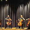 projects4cellos beim Konzert in Kronach 2025 (Foto: Susanne Bieler)