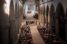 Die Vier EvangCellisten bei ihrem Konzert in der Liebfrauenkirche Ravensburg innerhalb der 