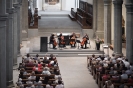 Die Vier EvangCellisten bei ihrem Konzert in der Liebfrauenkirche Ravensburg innerhalb der 