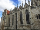 Die Bachkirche Divi Blasii in Mühlhausen (Thüringen) vor dem Eröffnungskonzert der 