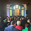 Vor dem Konzert in der Villa Sauer in Suhl 2024 (Foto: Archiv)