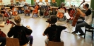 Mit Mathias beim EvangCellisten-Workshop in Dannenberg 2011 (Foto: Archiv)