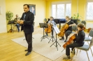Beim Meisterkurs in der Kreismusikschule 