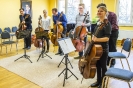 Beim Meisterkurs in der Kreismusikschule 