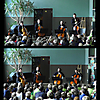 Impressionen der beiden Schulkonzerte in der Aula der Evangelischen Grundschule Erfurt im August 2016 (Fotos: Archiv)