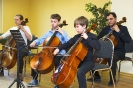 Beim Meisterkurs in der Kreismusikschule 