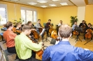 Beim Meisterkurs in der Kreismusikschule 