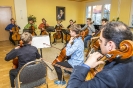 Beim Meisterkurs in der Kreismusikschule 