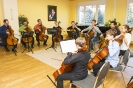 Beim Meisterkurs in der Kreismusikschule 