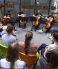 Während eines der 3 Schulkonzerte an der Musischen Realschule Naila 2014 (Foto: Silvia Melzner, RS Naila)