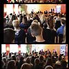 Beim 2. Schulkonzert der Vier EvangCellisten in Kooperation mit der Musischen Realschule Naila 2018 im Saal der Landeskirchlichen Gemeinschaft Naila (Fotos: Musische Realschule Naila)