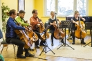 Beim Meisterkurs in der Kreismusikschule 
